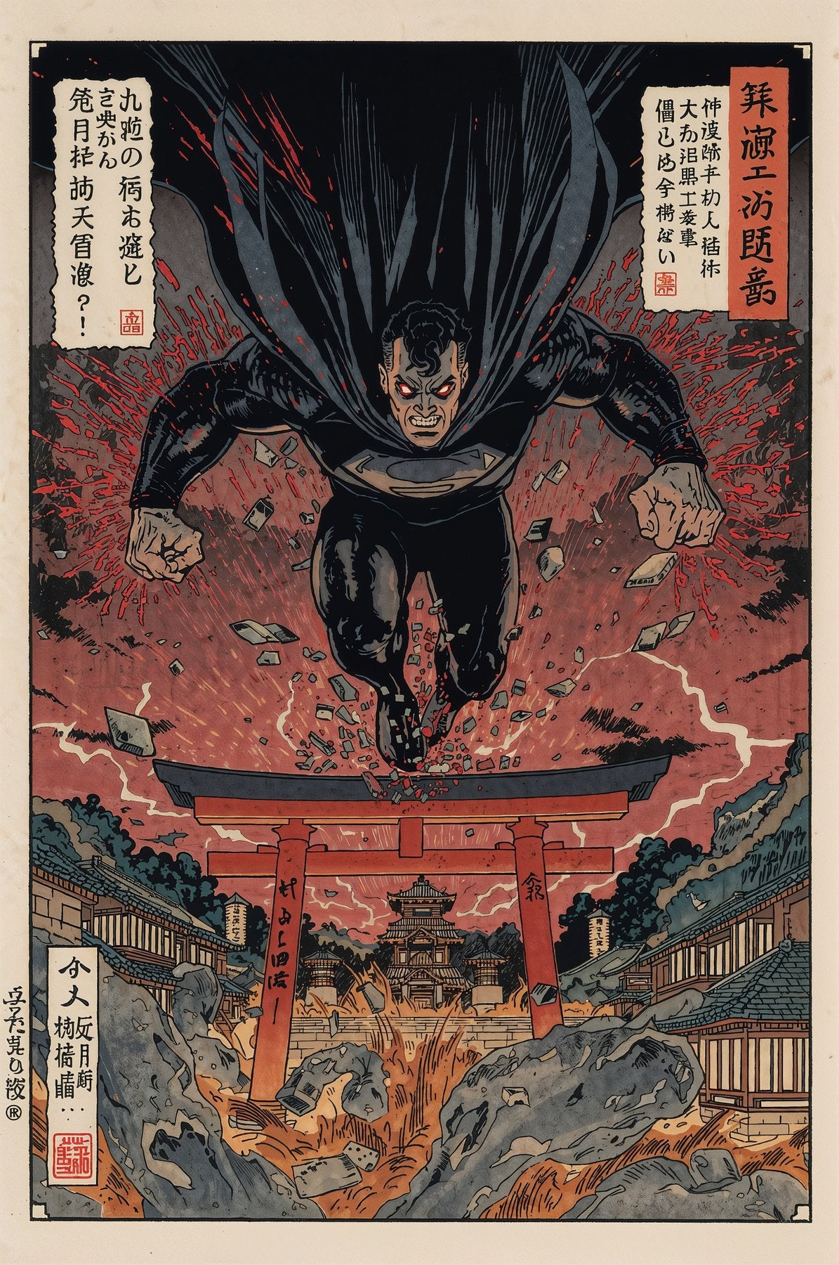Sato Hageshi - The Torii Breaker - Signed and Numbered 4/10