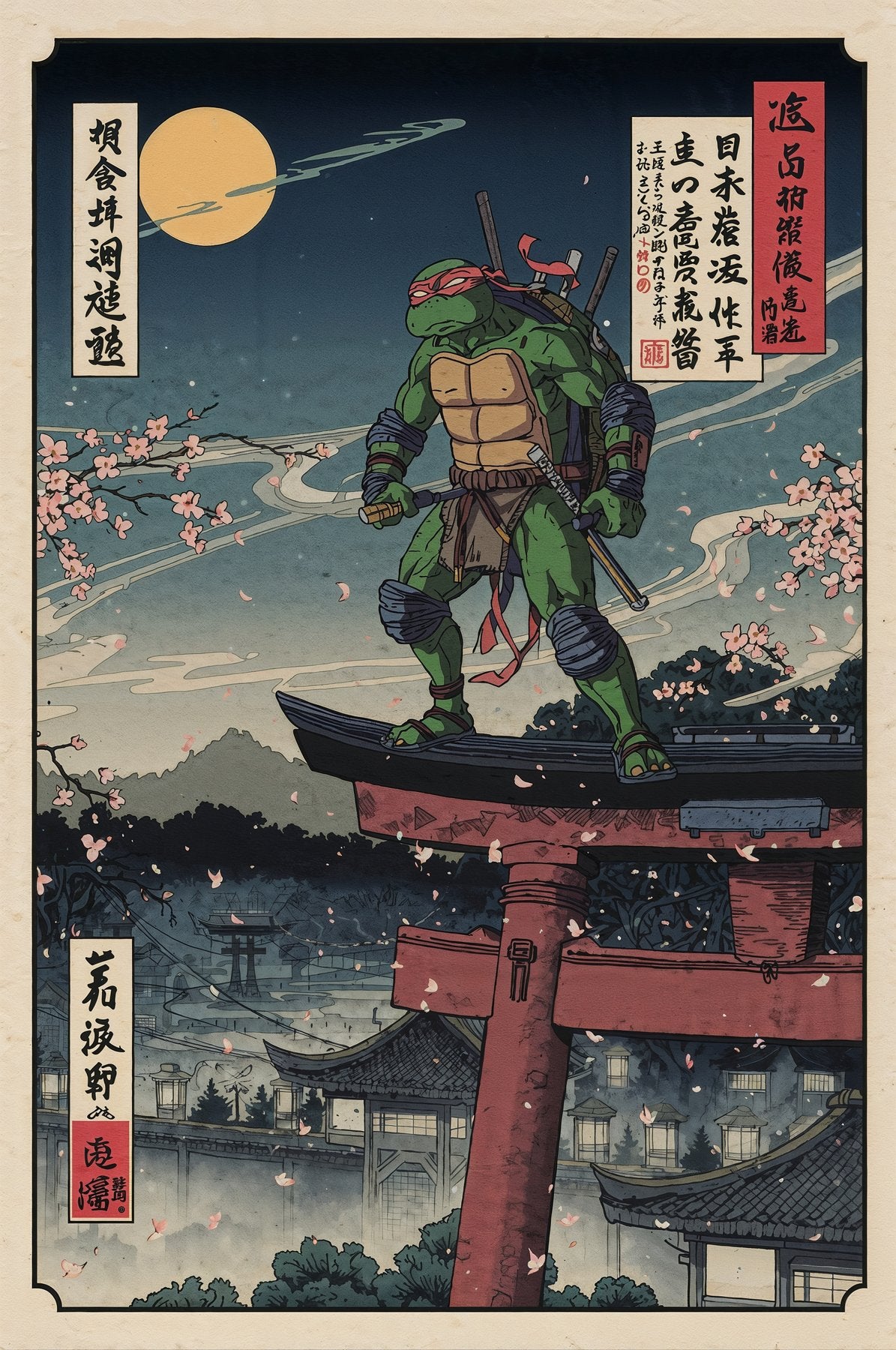Sato Hageshi - The Last Turtle - Signed and Numeroted 1/10