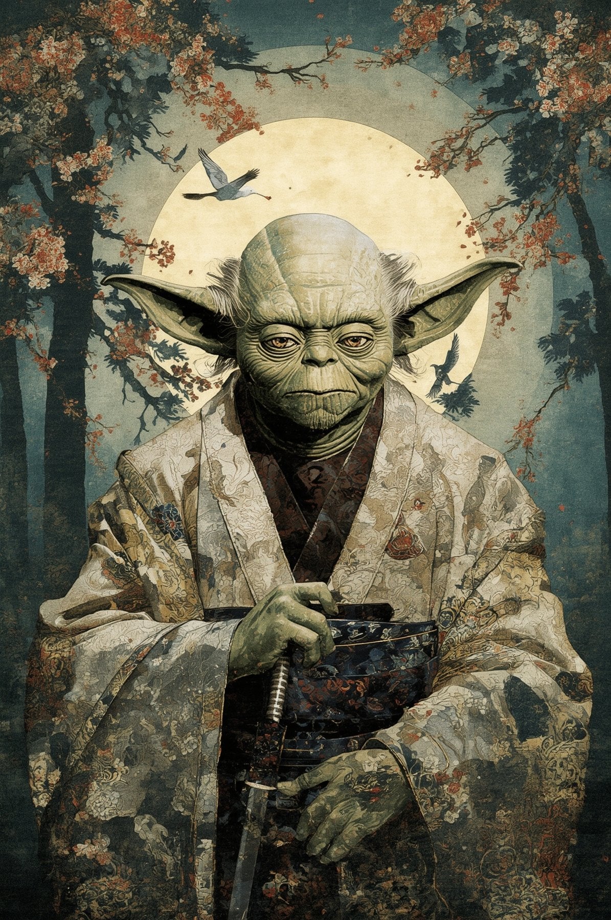 Sato Hageshi - The Force in Tranquility - Signed and Numerated 6/10