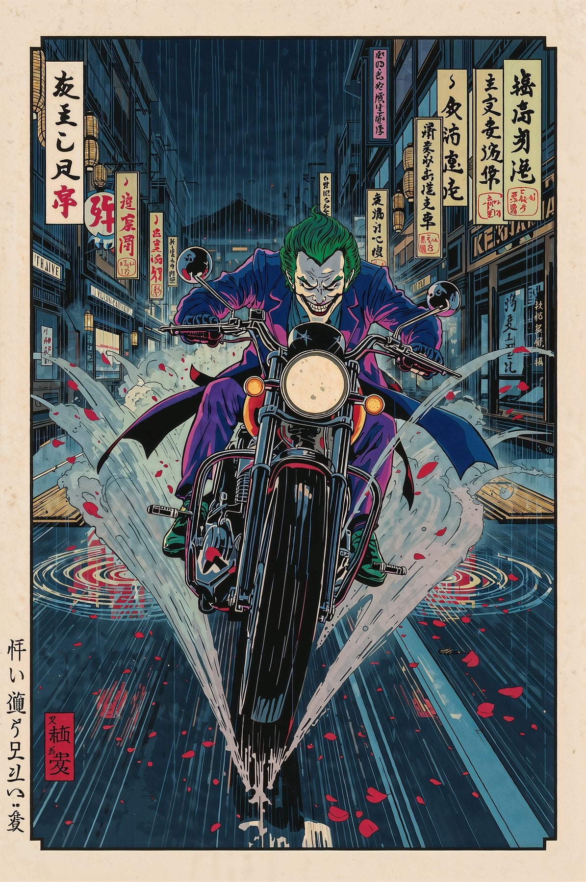 Sato Hageshi - The Mad Rider - Signed and Numbered 2/10
