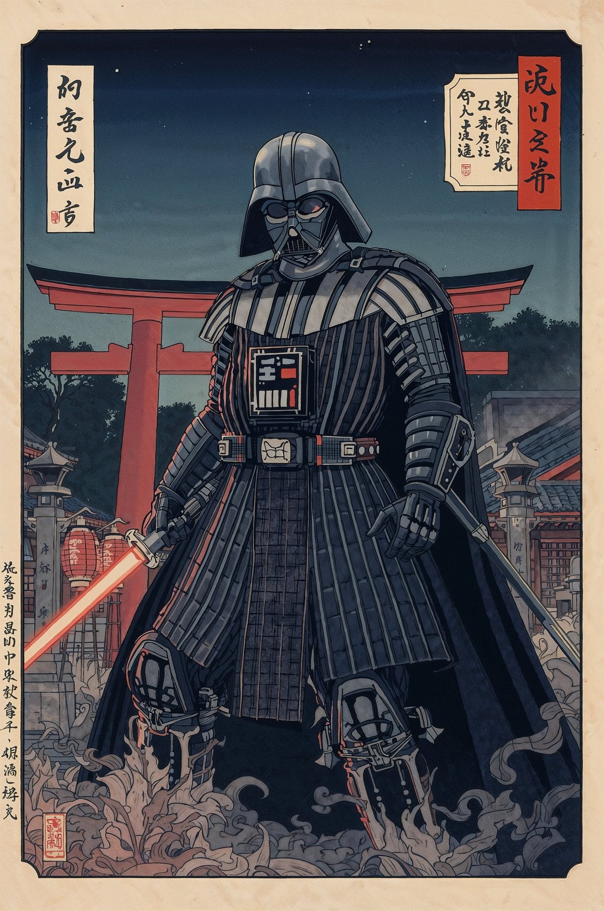 Sato Hageshi - Tyrant of the Sacred Path - Signed and numbered 2/10