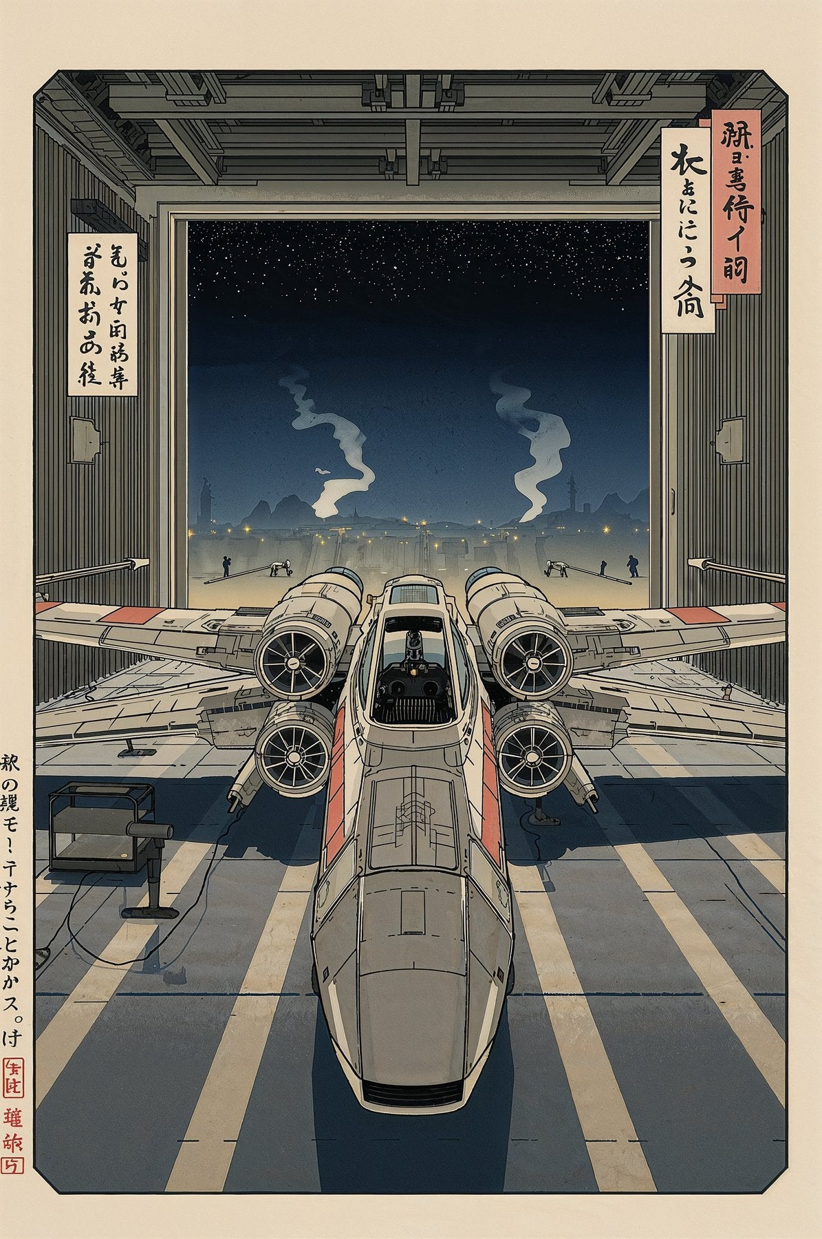 Sato Hageshi - Before the Launch - Signed and numbered 6/10