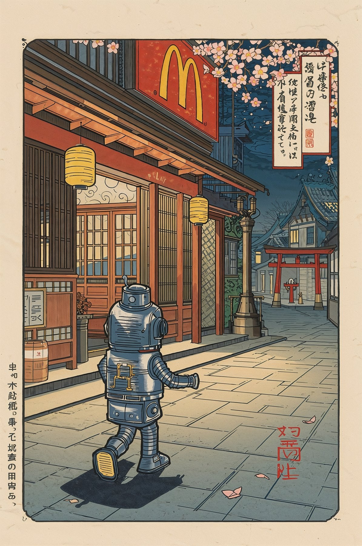 Sato Hageshi - Mechanical Pilgrimage - Signed and Numbered 6/10