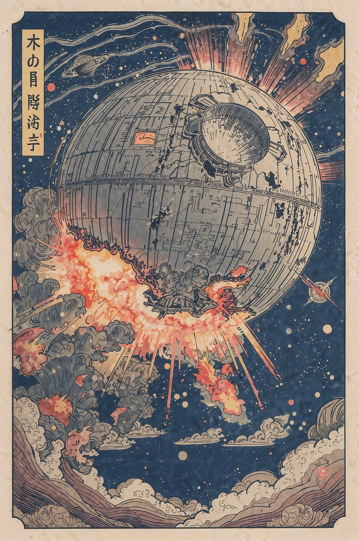 Sato Hageshi - The Falling Star - Signed and Numbered 4/10