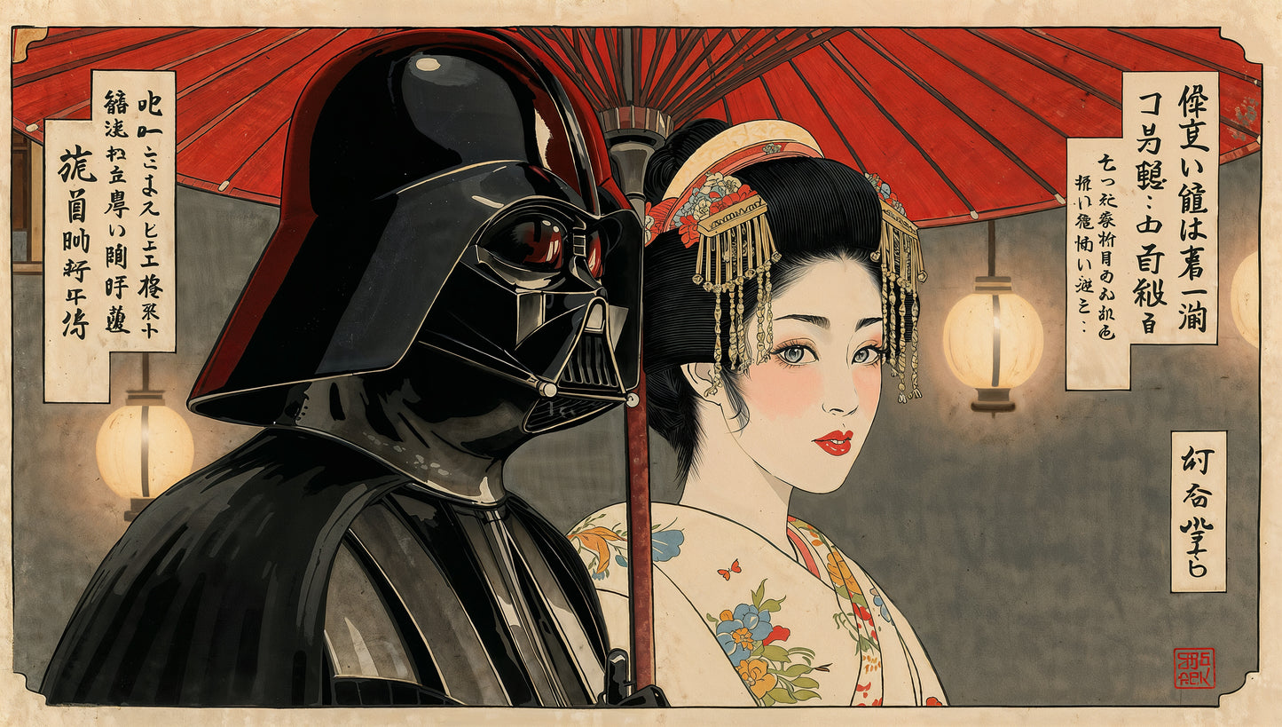 Sato Hageshi – A Sith’s Secret Romance – Darth Vader – Signed and Numbered 3/10