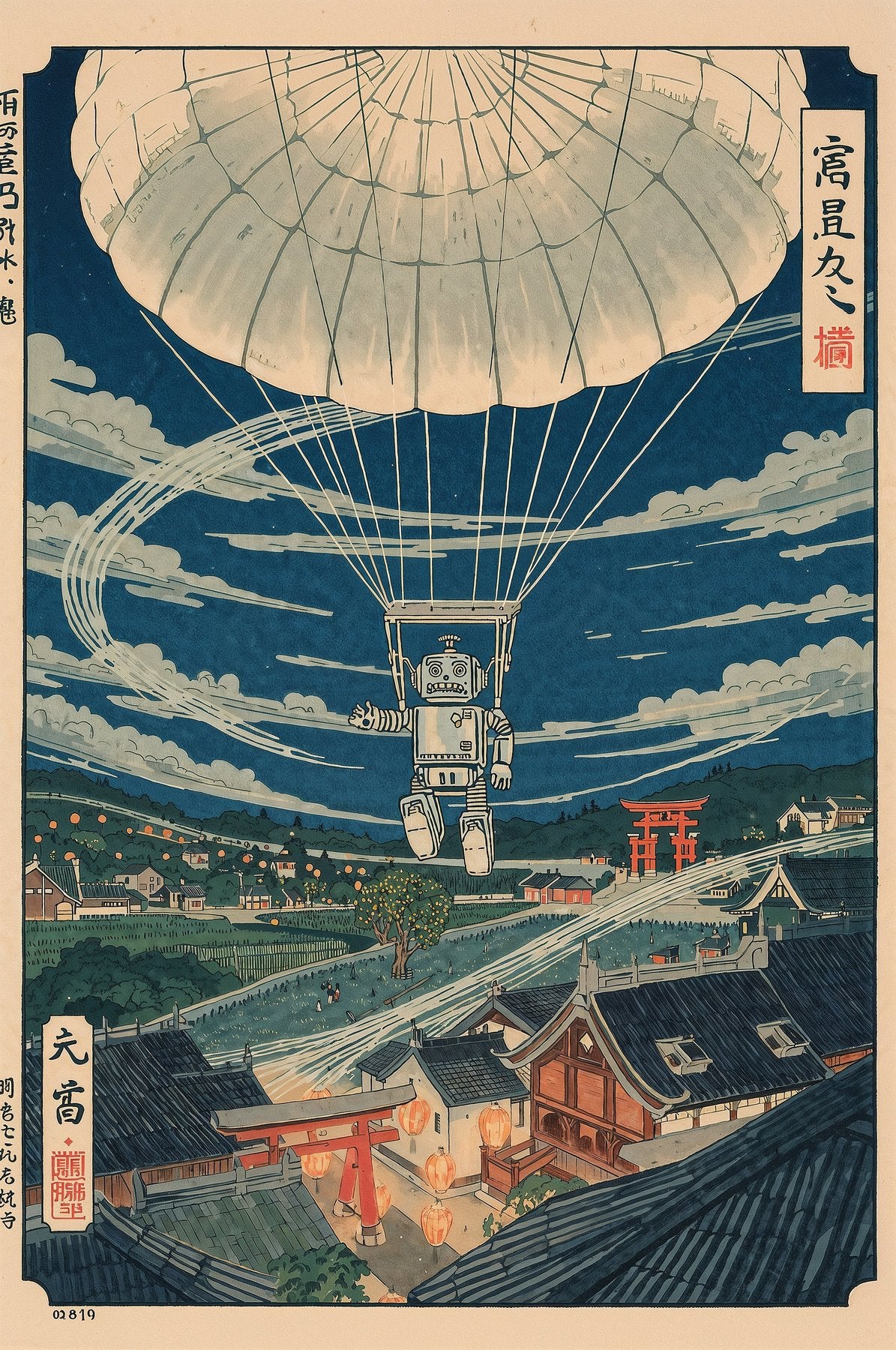 Sato Hageshi - A Machine Learns to Fly - Signed and numbered 5/10