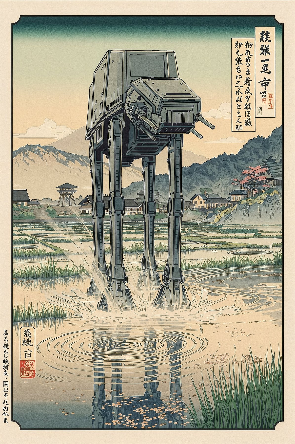 Sato Hageshi - Silent Strider - Signed and numbered 4/10