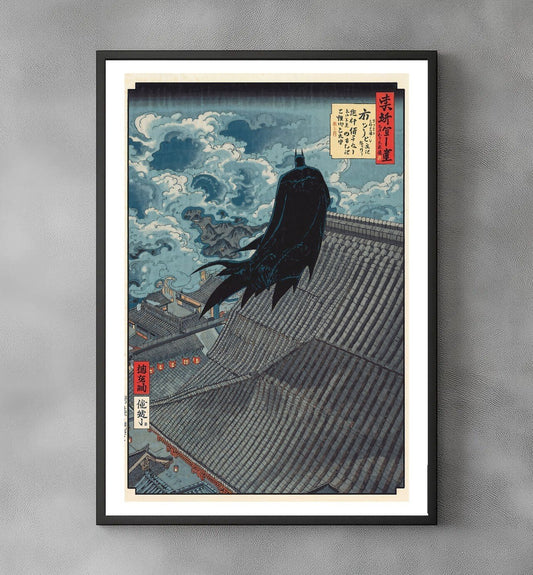 Sato Hageshi – Shadow Over Kyoto – Batman – Signed and Numbered 7/10
