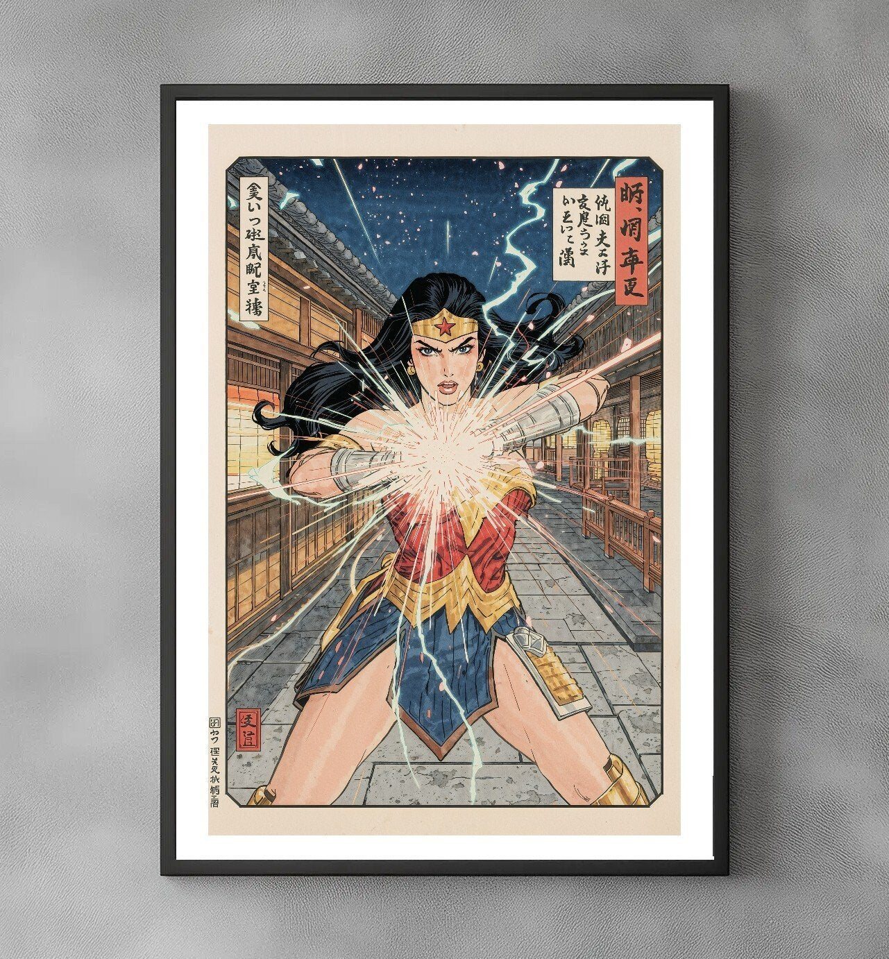 Sato Hageshi - Shockwave of Justice - Signed and Numbered 2/10