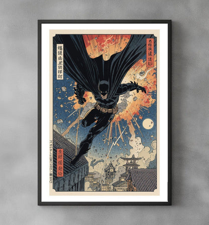Sato Hageshi - Flames of Justice - Signed and numbered 1/10