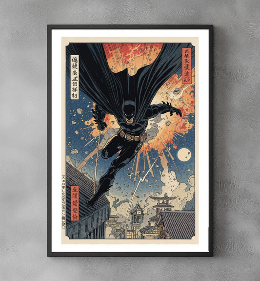 Sato Hageshi - Flames of Justice - Signed and numbered 1/10