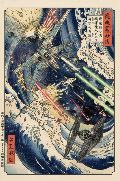 Sato Hageshi - Great Starfighter Wave - Signed and Numbered 3/10
