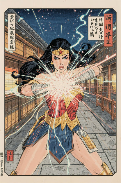 Sato Hageshi - Shockwave of Justice - Signed and Numbered 2/10