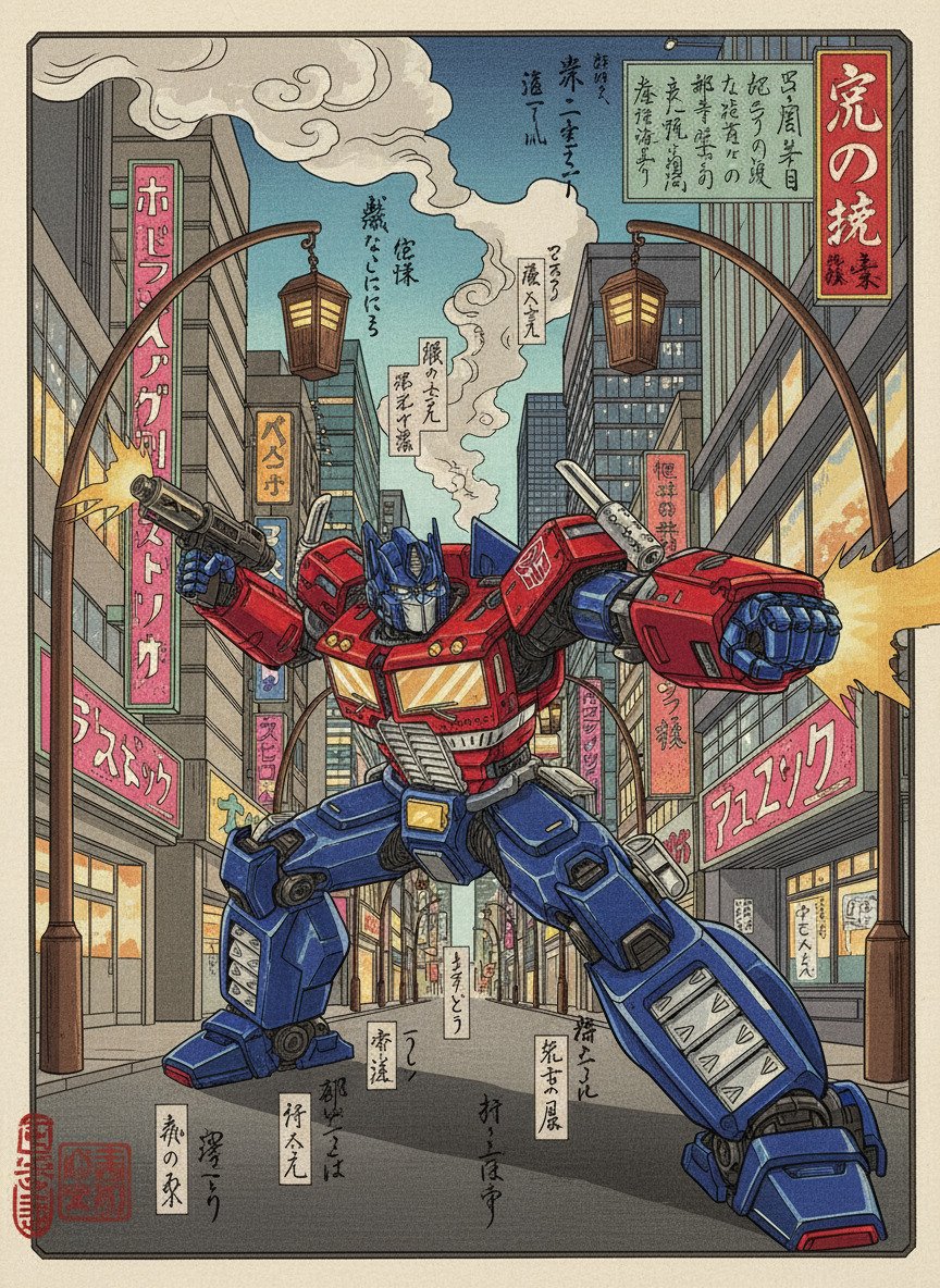 Sato Hageshi - Defender of Tokyo- Signed and numbered 1/10
