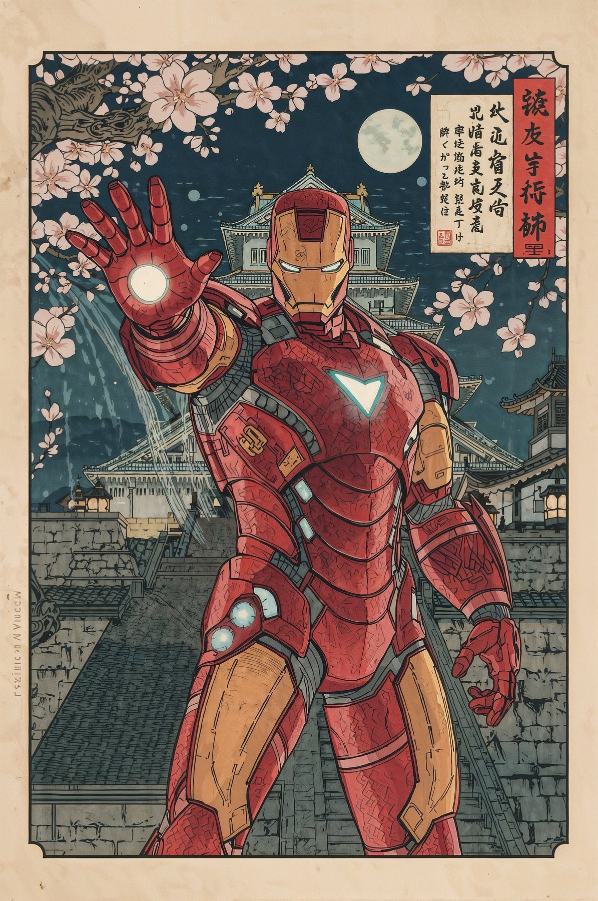Sato Hageshi - To Protect the Emperor - Signed and Numbered 1/10