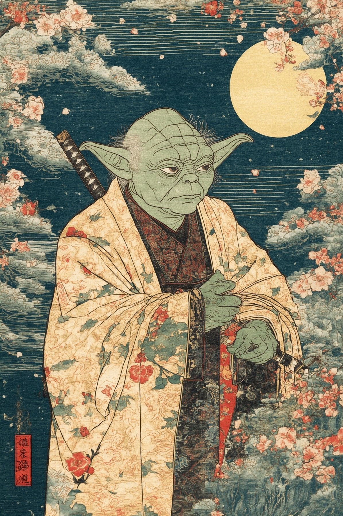 Sato Hageshi - Edo Moonlight - Signed and Numerated 1/10
