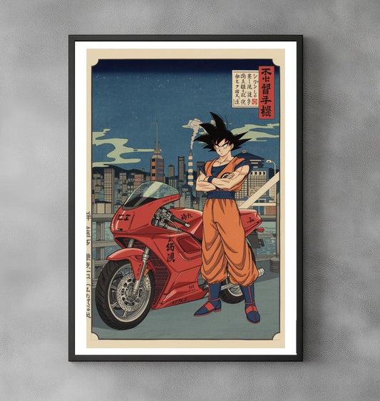 Sato Hageshi – Urban Saiyan – Pop Art – Signed and Numbered 7/10