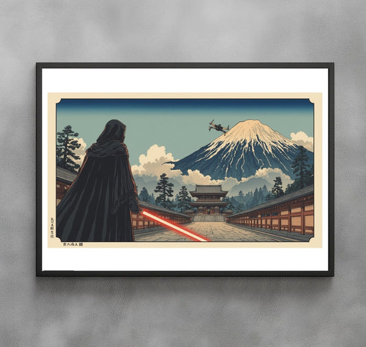 Sato Hageshi – Duel at Fuji Temple – Sith – Signed and Numbered 6/10