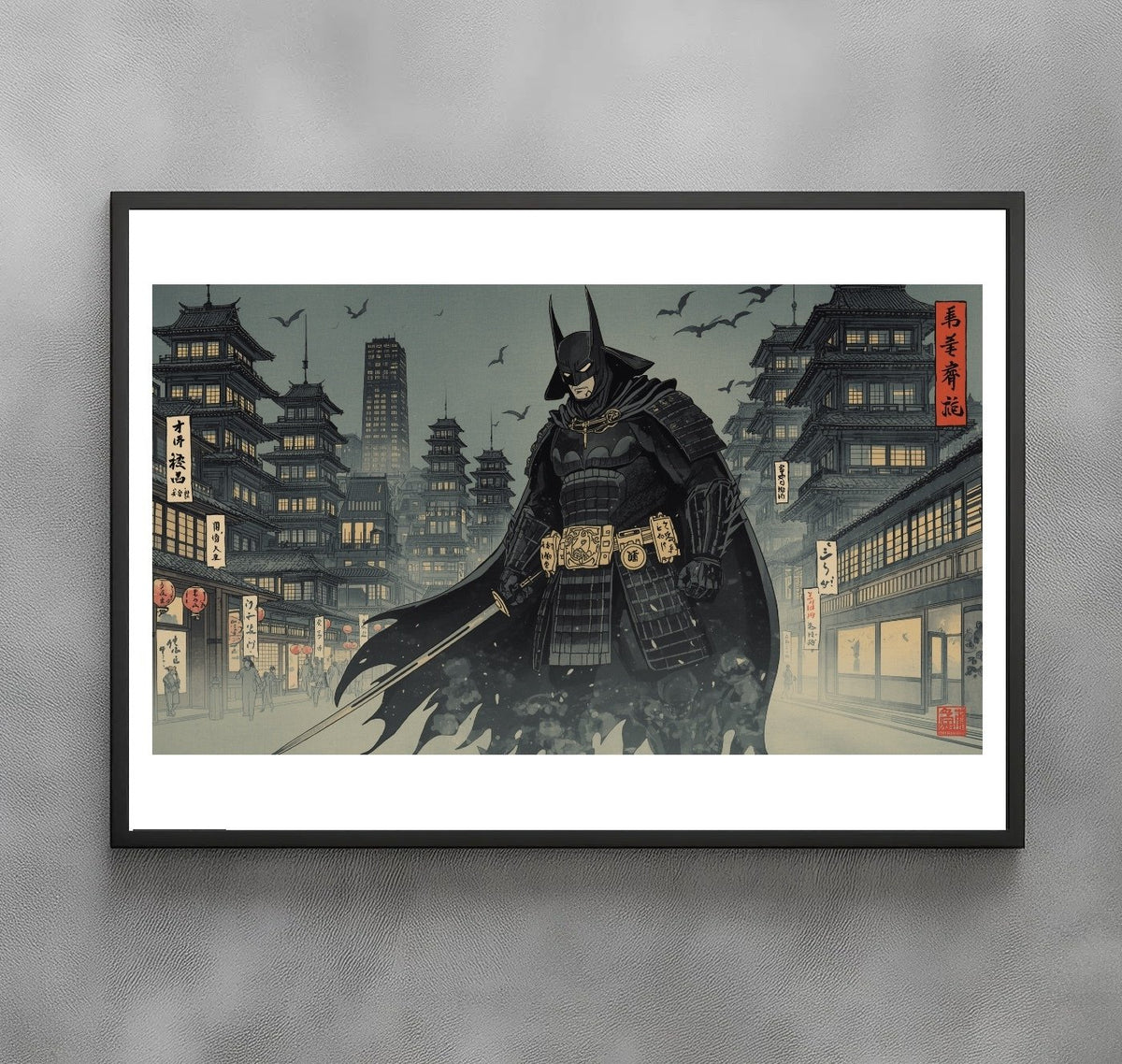 Sato Hageshi – The Dark Lord – Batman – Pop Art – Signed and Numbered ...