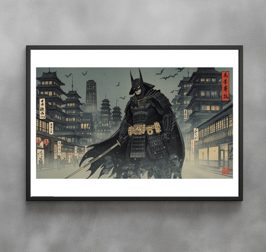 Sato Hageshi – The Dark Lord – Batman – Pop Art – Signed and Numbered 3/10