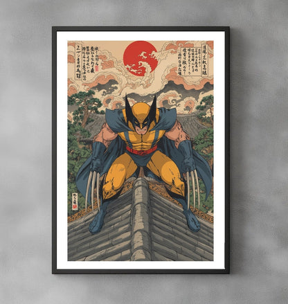 Sato Hageshi – Wolverine, the Bushidō Claws – Pop Art – Signed and Numbered 9/10