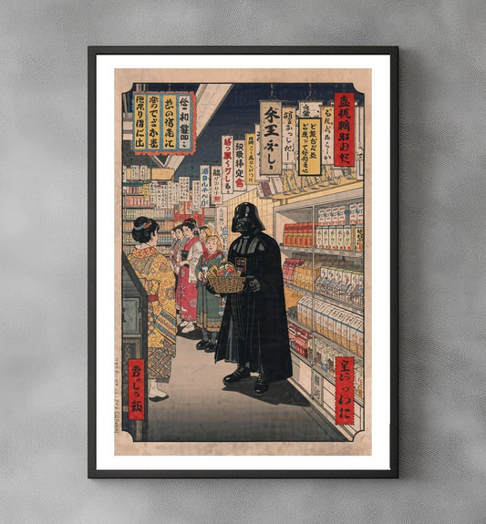 Sato Hageshi - The Shadow Shopper - Darth Vader - Signed and numbered 1/10