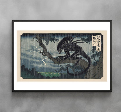 Sato Hageshi - Rainbound Predator - Signed and numbered 4/10