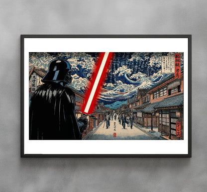 Sato Hageshi – Calm Before Storm – Darth Vader – Signed and Numeroted 7/10