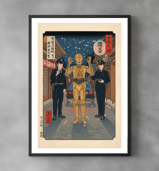 Sato Hageshi - Midnight Protocol - C3-PO - Signed and numbered 4/10