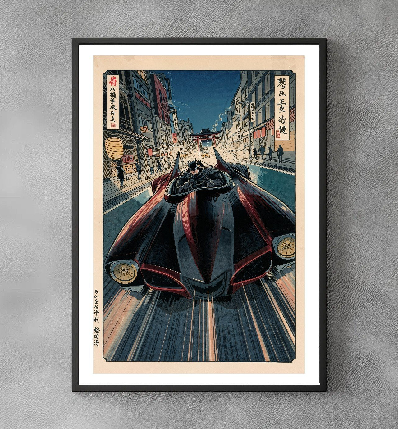 Sato Hageshi - The Night Rider - Signed and numbered 4/10