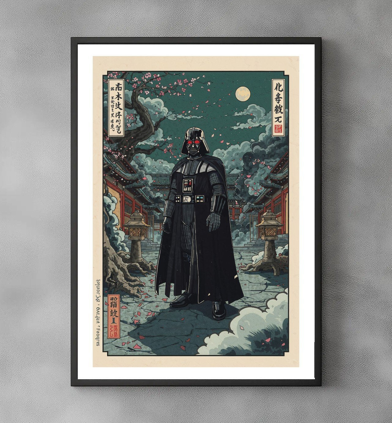 Sato Hageshi - Authority Under the Moon - Signed and numbered 10/10