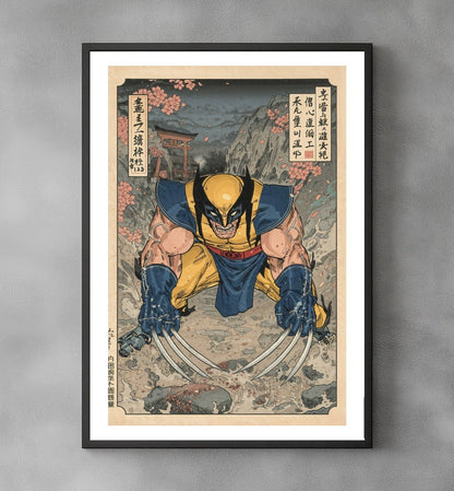 Sato Hageshi - The Immortal Claw - Wolverine - Signed and numbered 1/10