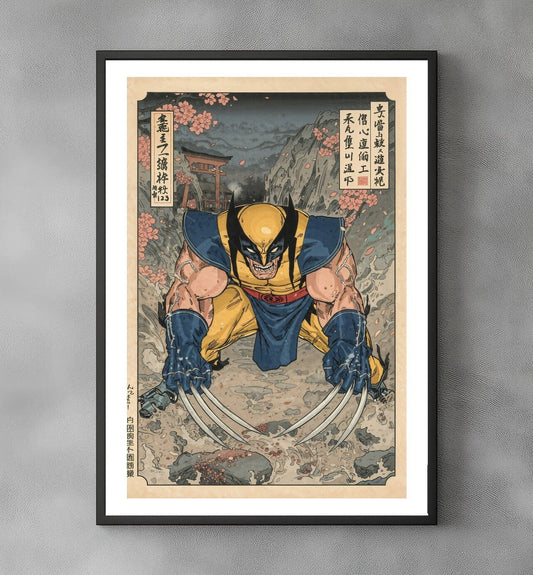 Sato Hageshi - The Immortal Claw - Wolverine - Signed and numbered 1/10