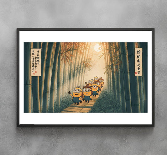 Sato Hageshi - Bamboo Trail Wanderers - Minion - Signed and numbered 8/10