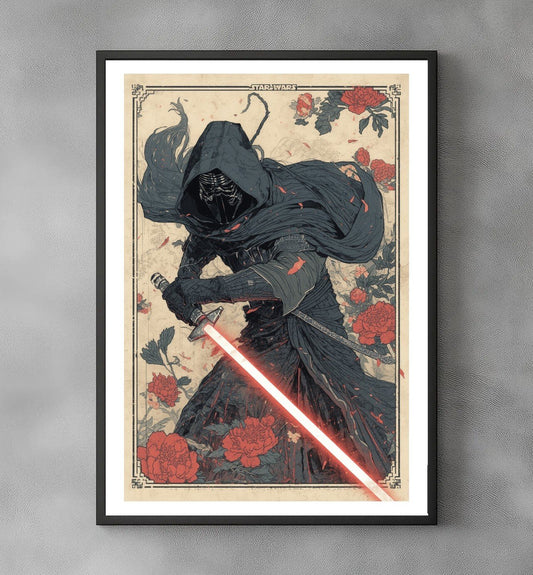 Sato Hageshi – Ren’s Wrath – Kylo Ren – Giclée – Signed and Numeroted 3/10