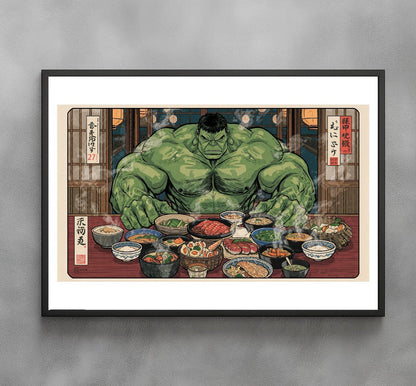 Sato Hageshi - The Warrior’s Table - Signed and Numbered 4/10