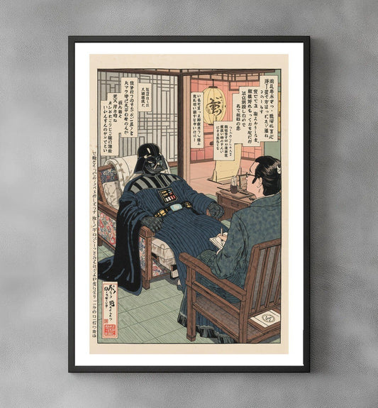 Sato Hageshi - Therapy Session - Darth Vader - Signed and numbered 5/10
