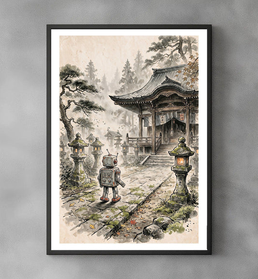 Sato Hageshi - Mechanical Spirit - Tin Toys - Signed and Numbered 1/10