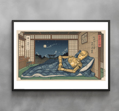 Sato Hageshi - Moonlight and Stillness - Signed and numbered 2/10