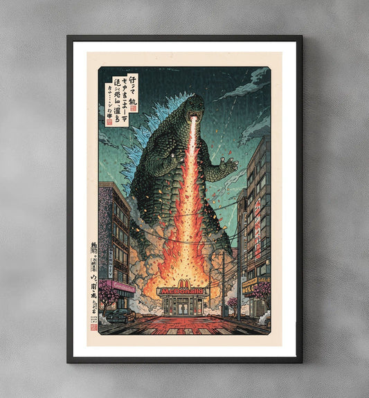 Sato Hageshi - City Titan - Signed and numbered 7/10