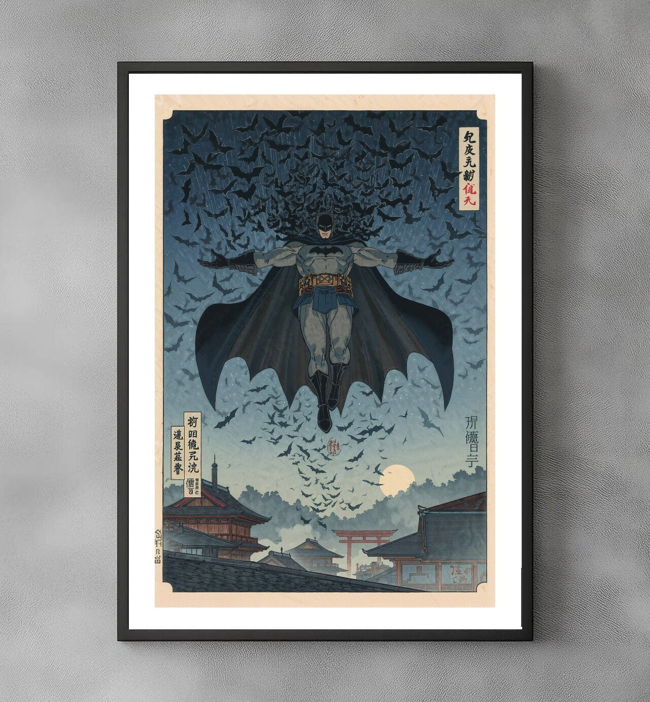 Sato Hageshi - Night Guardian Descends - Signed and numbered 2/10