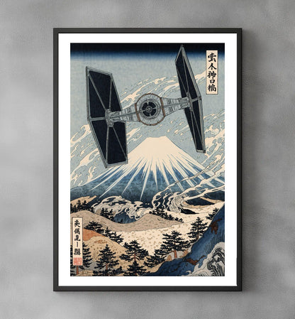 Sato Hageshi – Echoes of the Dark Force – TIE – Signed and Numeroted 2/10