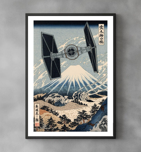 Sato Hageshi – Echoes of the Dark Force – TIE – Signed and Numeroted 2/10