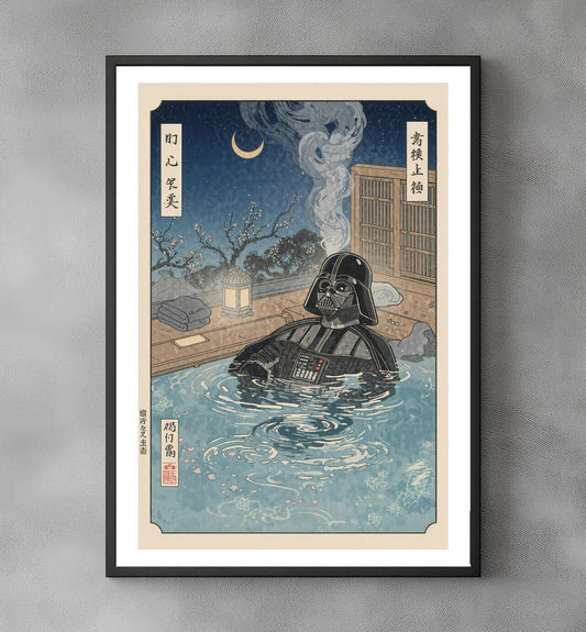 Sato Hageshi - Dark Lord’s Retreat - Darth Vader - Signed and numbered 5/10