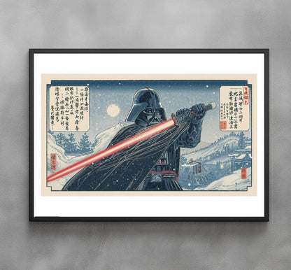 Sato Hageshi - Winter Moon, Dark Lord - Signed and numbered 3/10