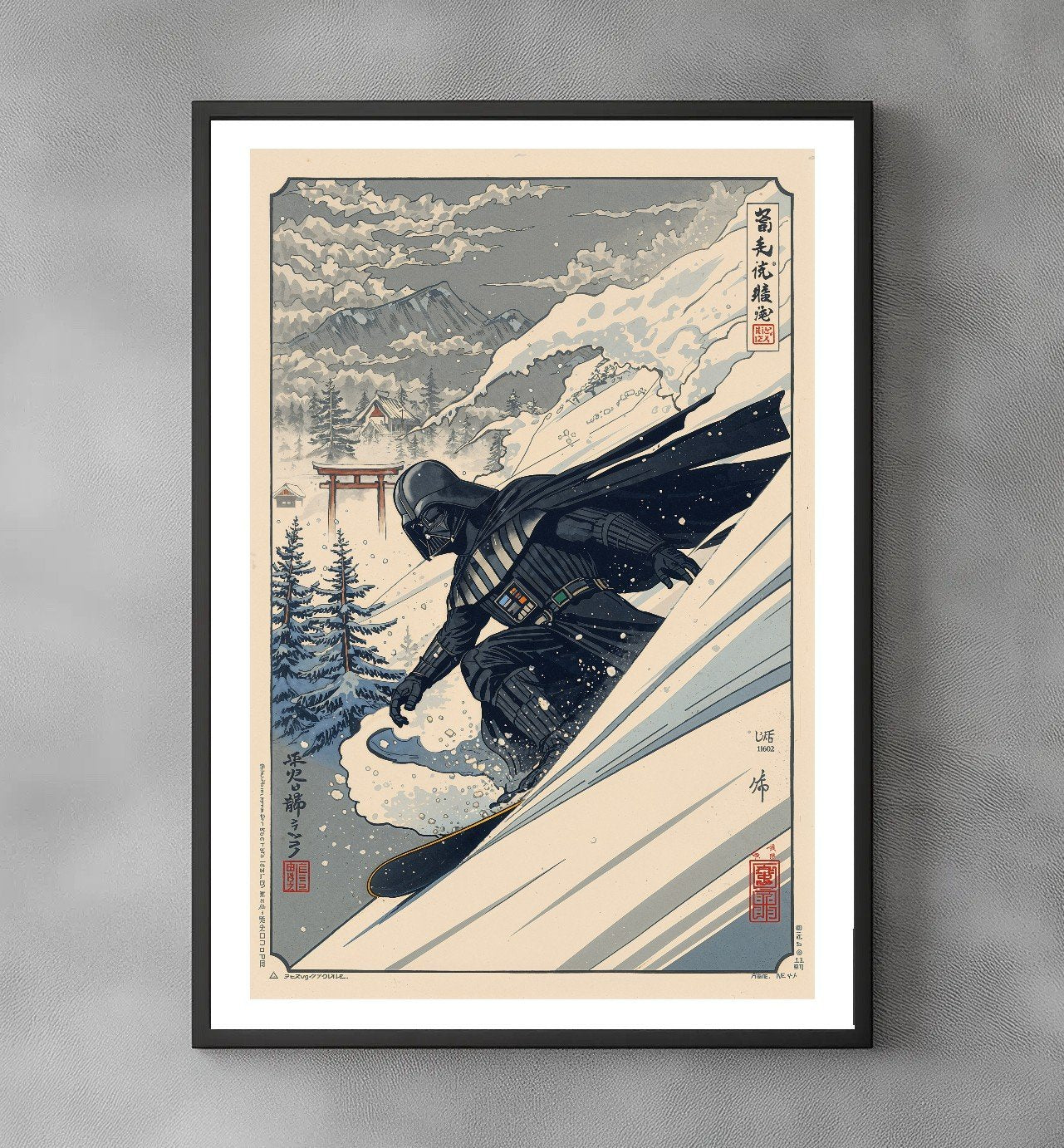 Sato Hageshi - Black Rider - Signed and Numbered 7/10