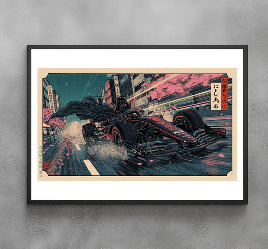 Sato Hageshi - The Dark Driver - Signed and numbered 1/10