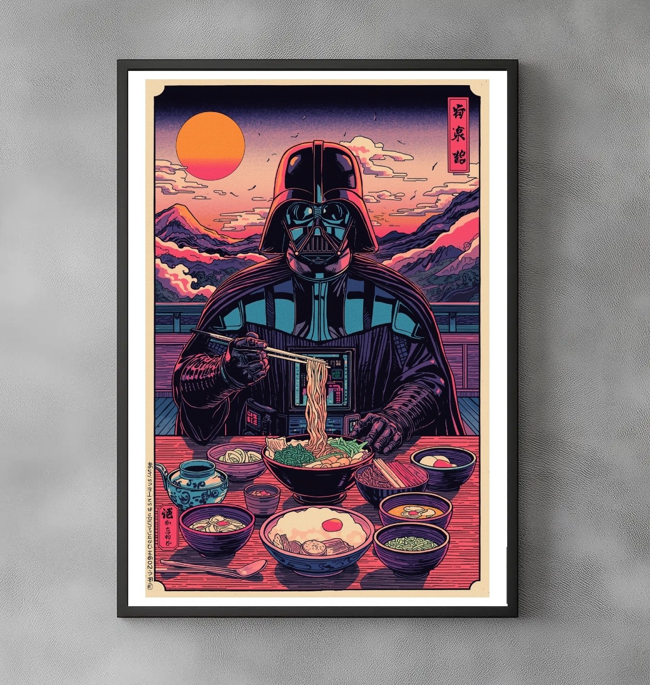 Sato Hageshi – The Force of Flavor – Darth Vader – Signed and Numbered 8/10