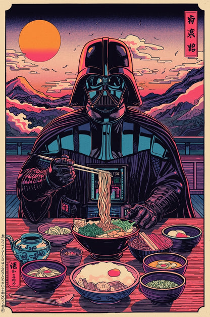 Sato Hageshi – The Force of Flavor – Darth Vader – Signed and Numbered 8/10