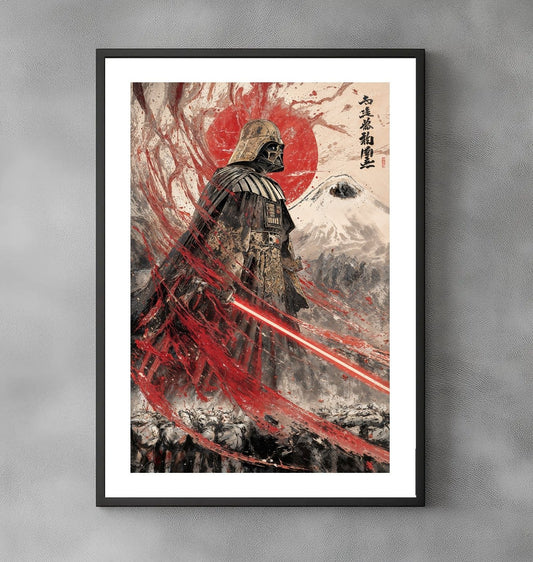 Sato Hageshi – Poetry of a Warlord – Darth Vader Propaganda – Signed and Numbered 2/10